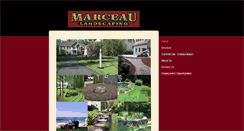 Desktop Screenshot of marceaulandscaping.com